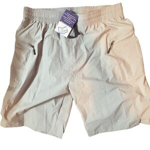 Light Gray Casual Shorts